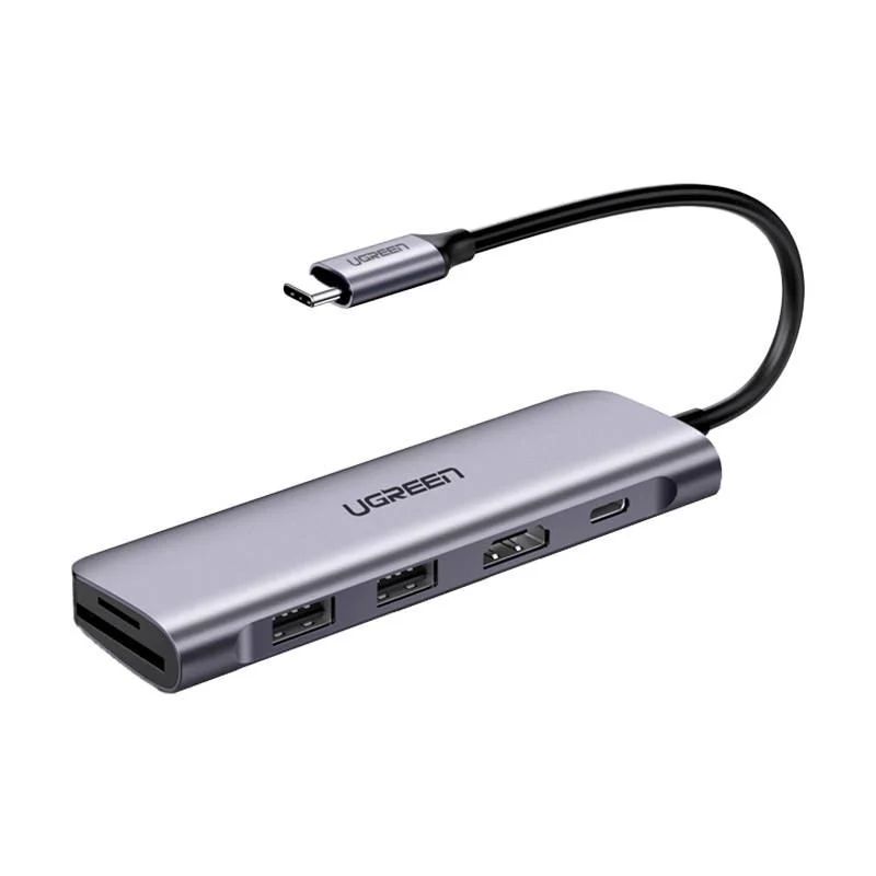 UGREEN CM195  6in1 Docking Station Grey