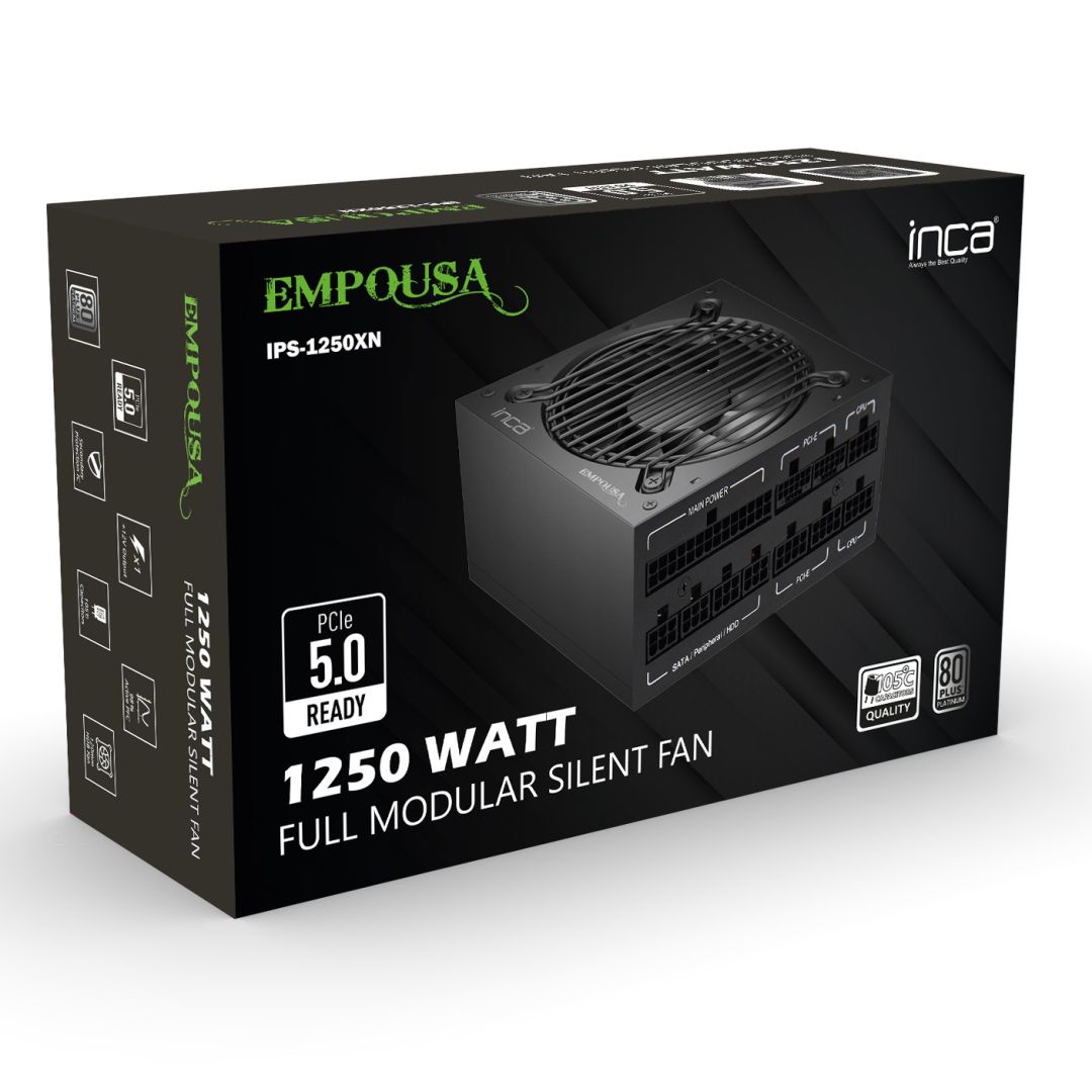 INCA 1250W 80+ Platinum IPS-1250XN