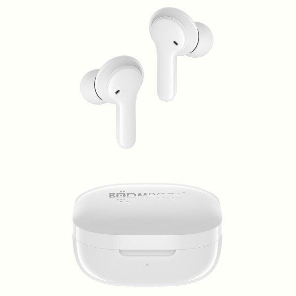 Boompods Compact Buds Bluetooth Headset White