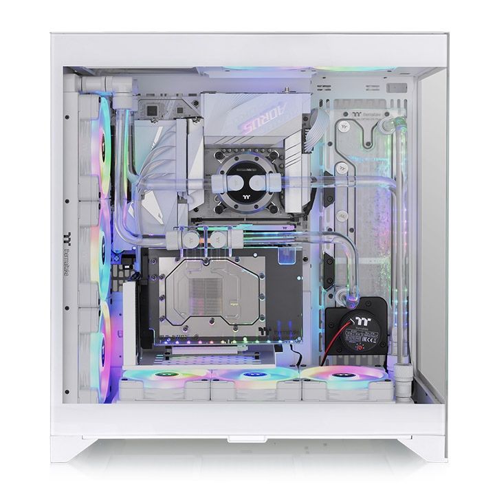 Thermaltake CTE E600 MX Tempered Glass White