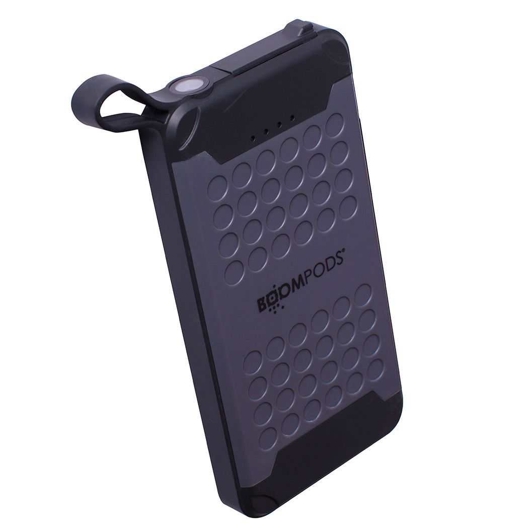 Boompods Powerboom X Waterproof 10000mAh PowerBank Grey