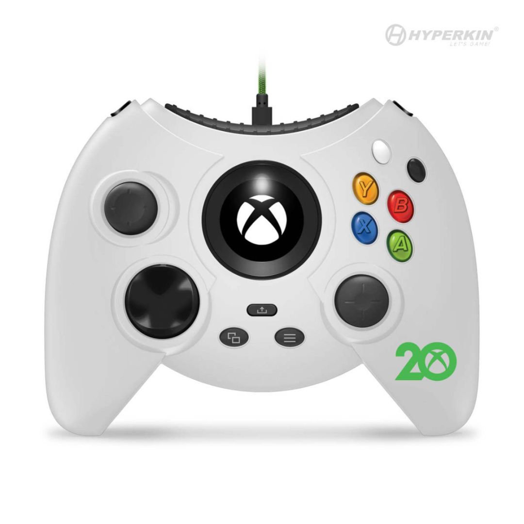 HYPERKIN  Duke Wired 20th Anniversary Limited Edition Gamepad White