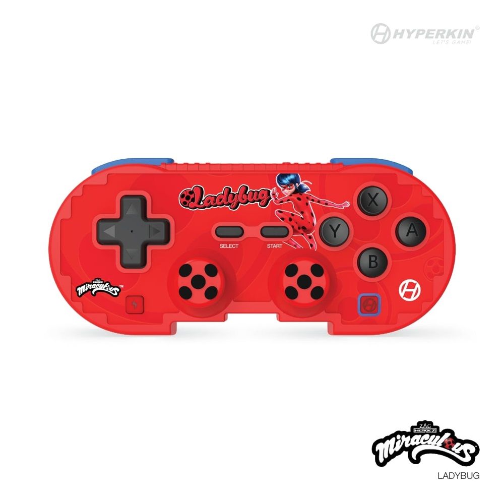 HYPERKIN  Pixel Art Miraculous Gamepad Ladybug