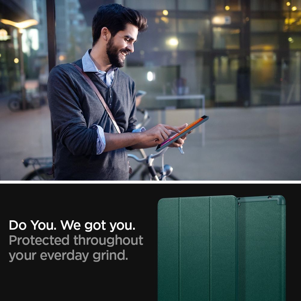 Spigen Urban Fit iPad 10.2" 19/20 Midnight Green