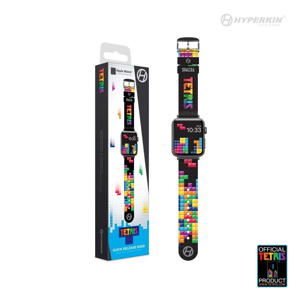 HYPERKIN  Tetrimino Stack Official Tetris Limited Edition Quick Release Band