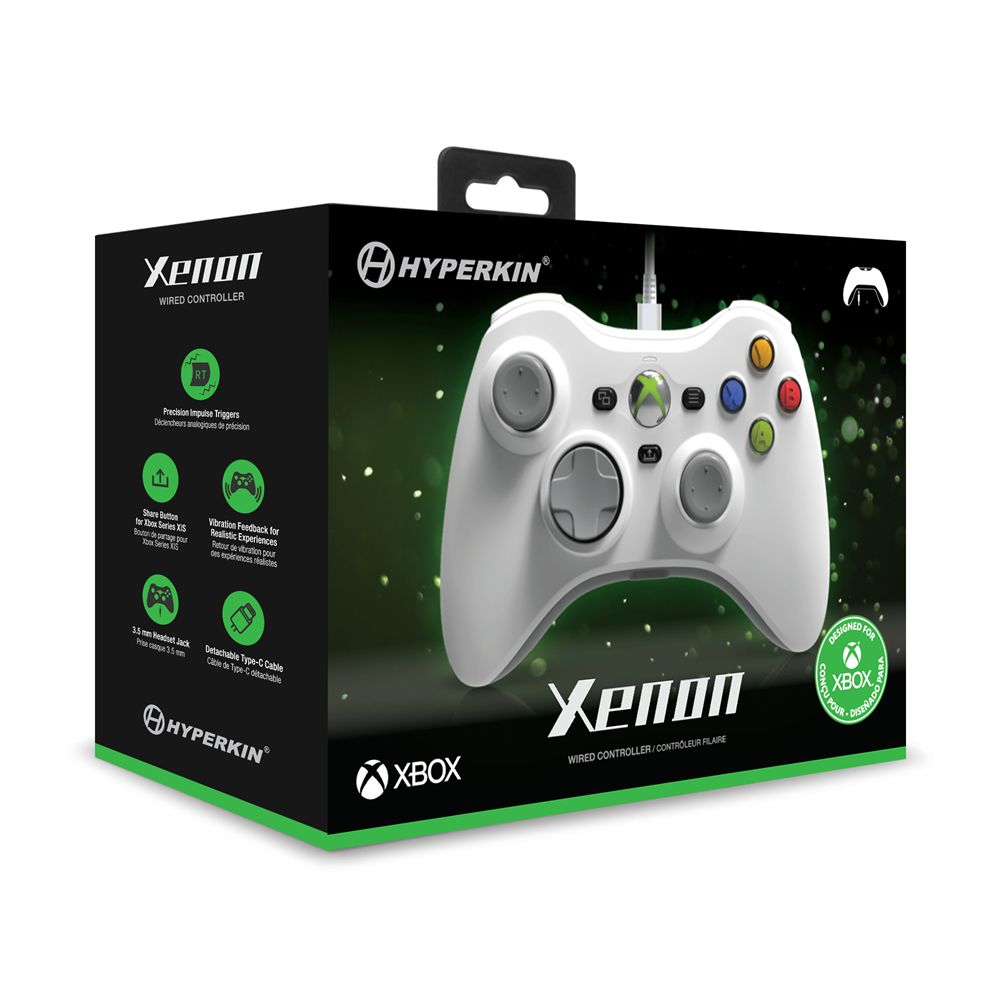 HYPERKIN  Xenon Wired USB Gamepad White