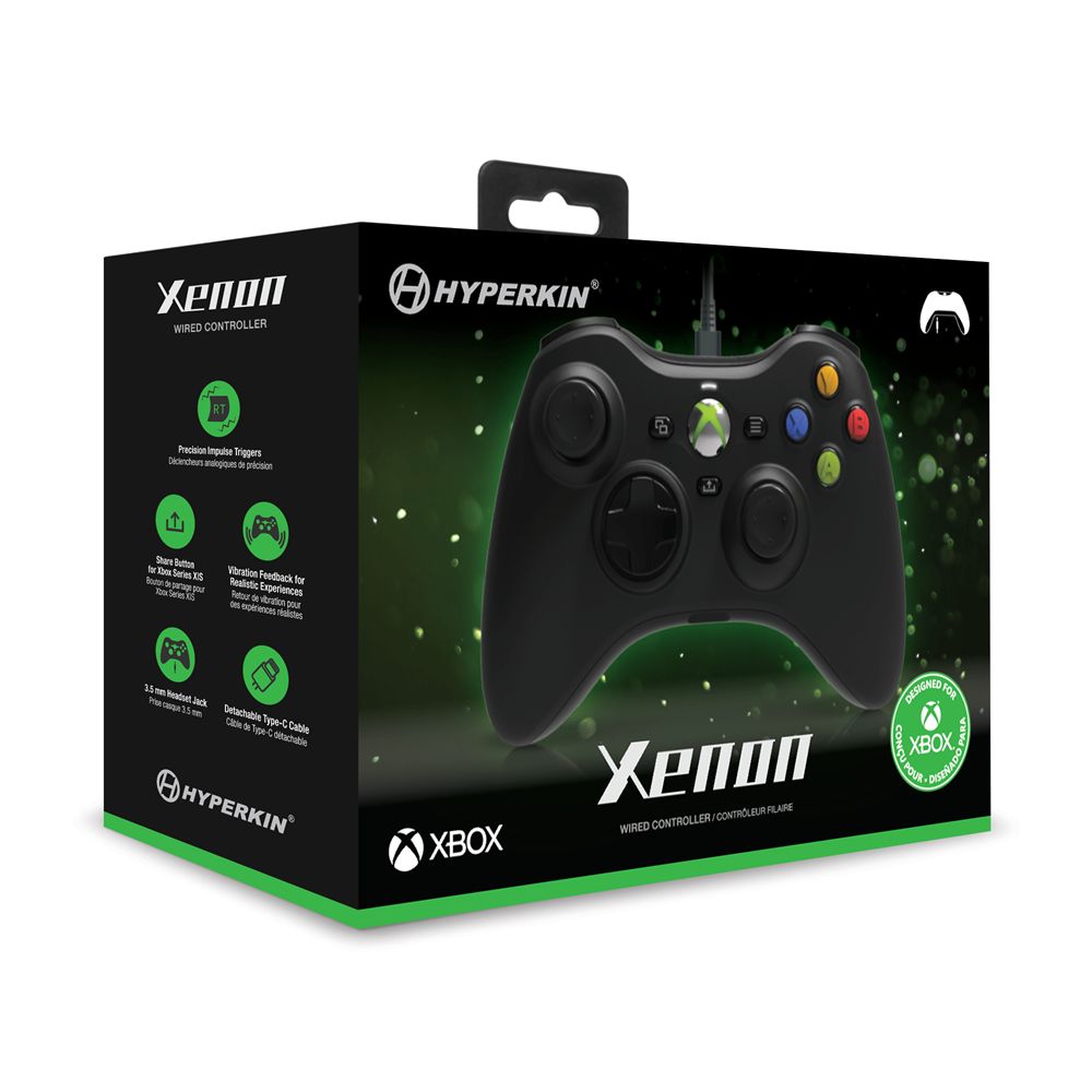 HYPERKIN  Xenon Wired USB Gamepad Black