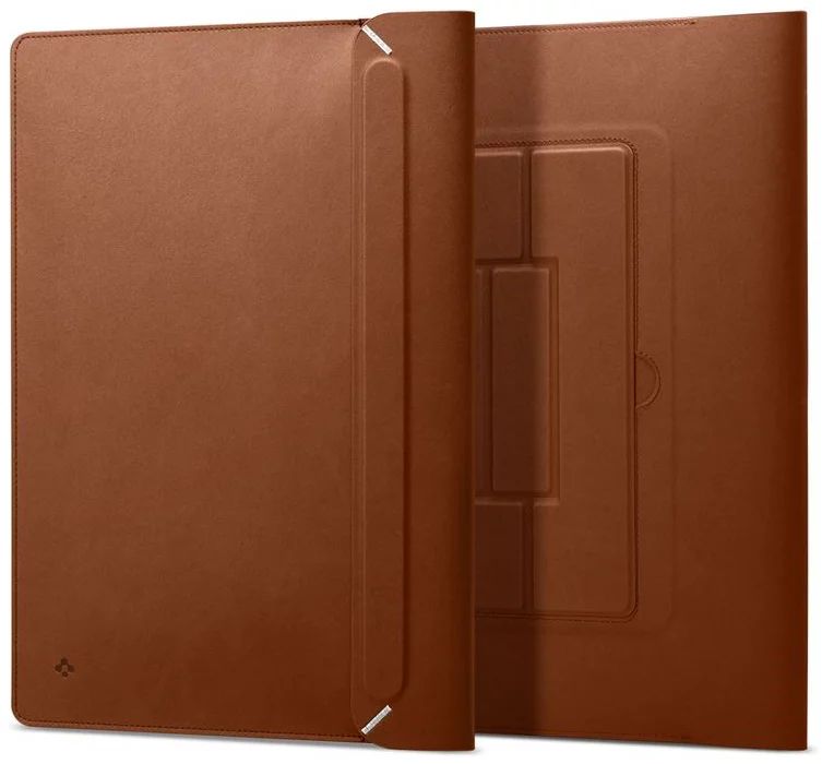 Spigen Valentinus S Notebook táska 16" Classic Brown