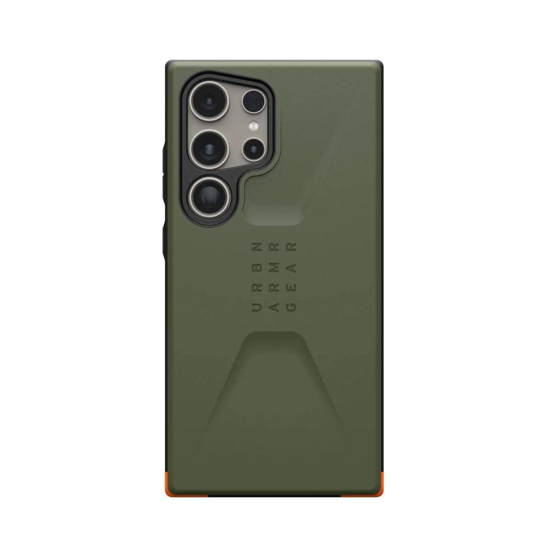 UAG Civilian Samsung Galaxy S24 Ultra Olive Drab