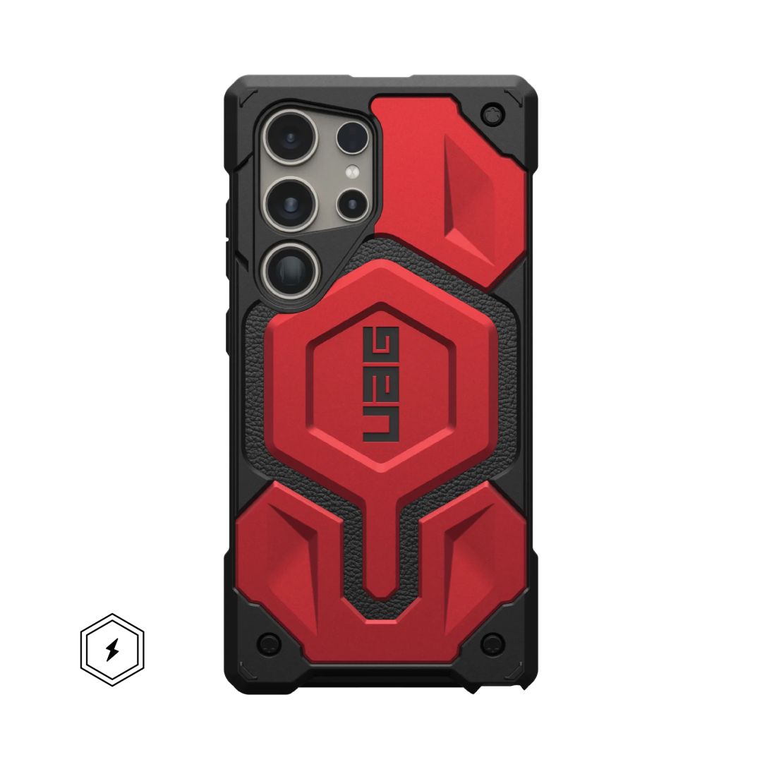 UAG Monarch Pro with Magnet Samsung Galaxy S24 Ultra Carbon Fiber