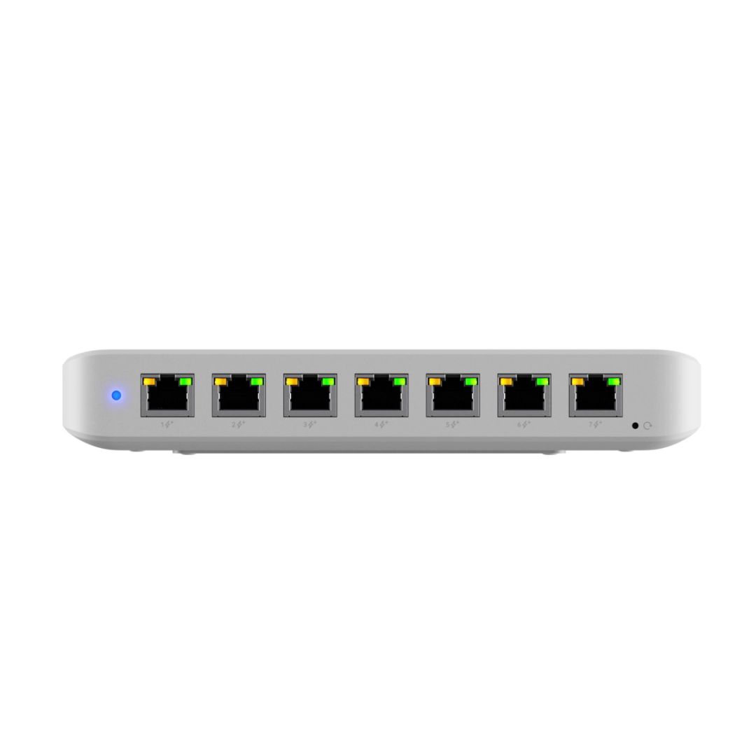 Ubiquiti UniFi 8-Port GbE PoE+ powered by GbE++ input 210W