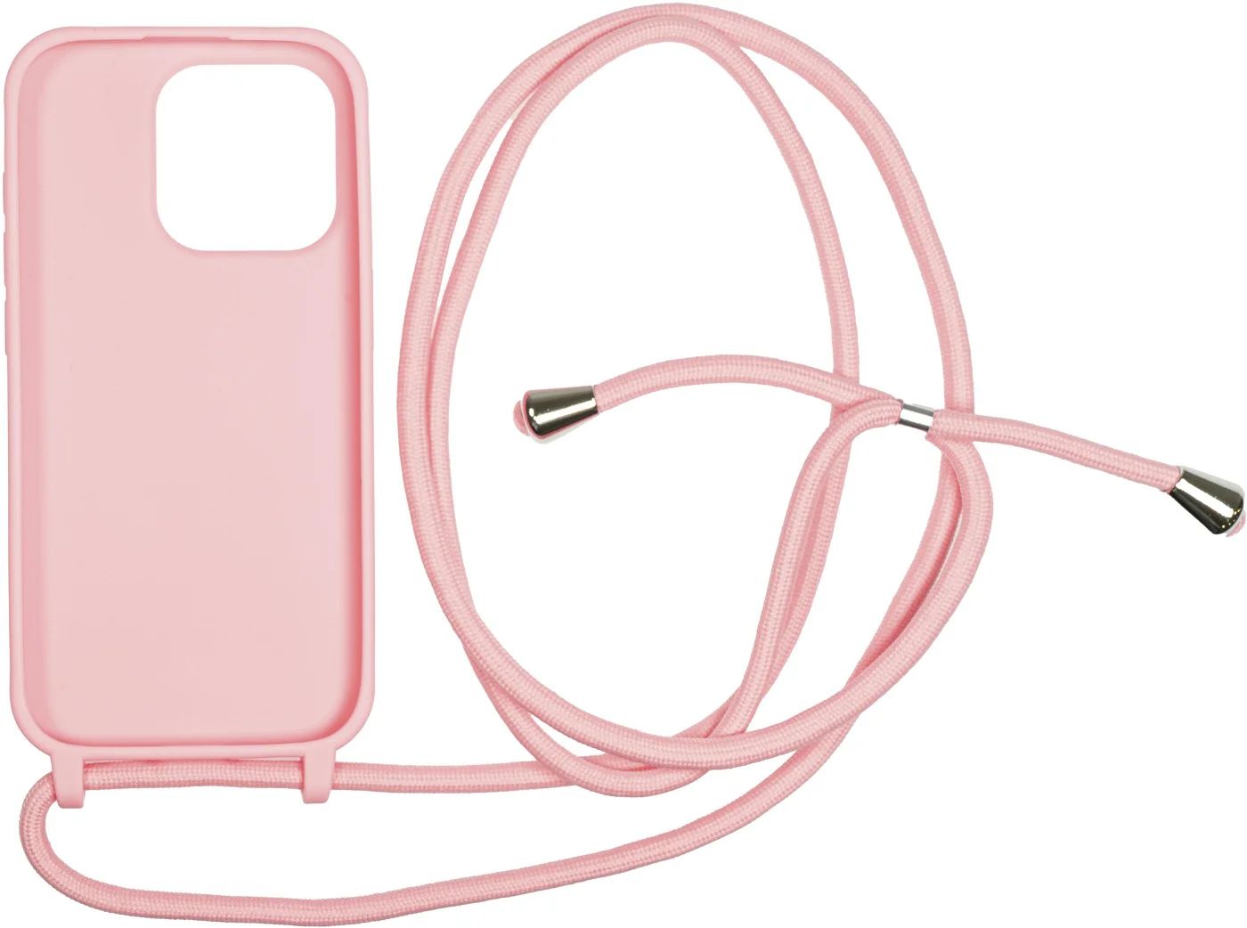 Mobile Origin Lanyard Case iPhone 15 Pink