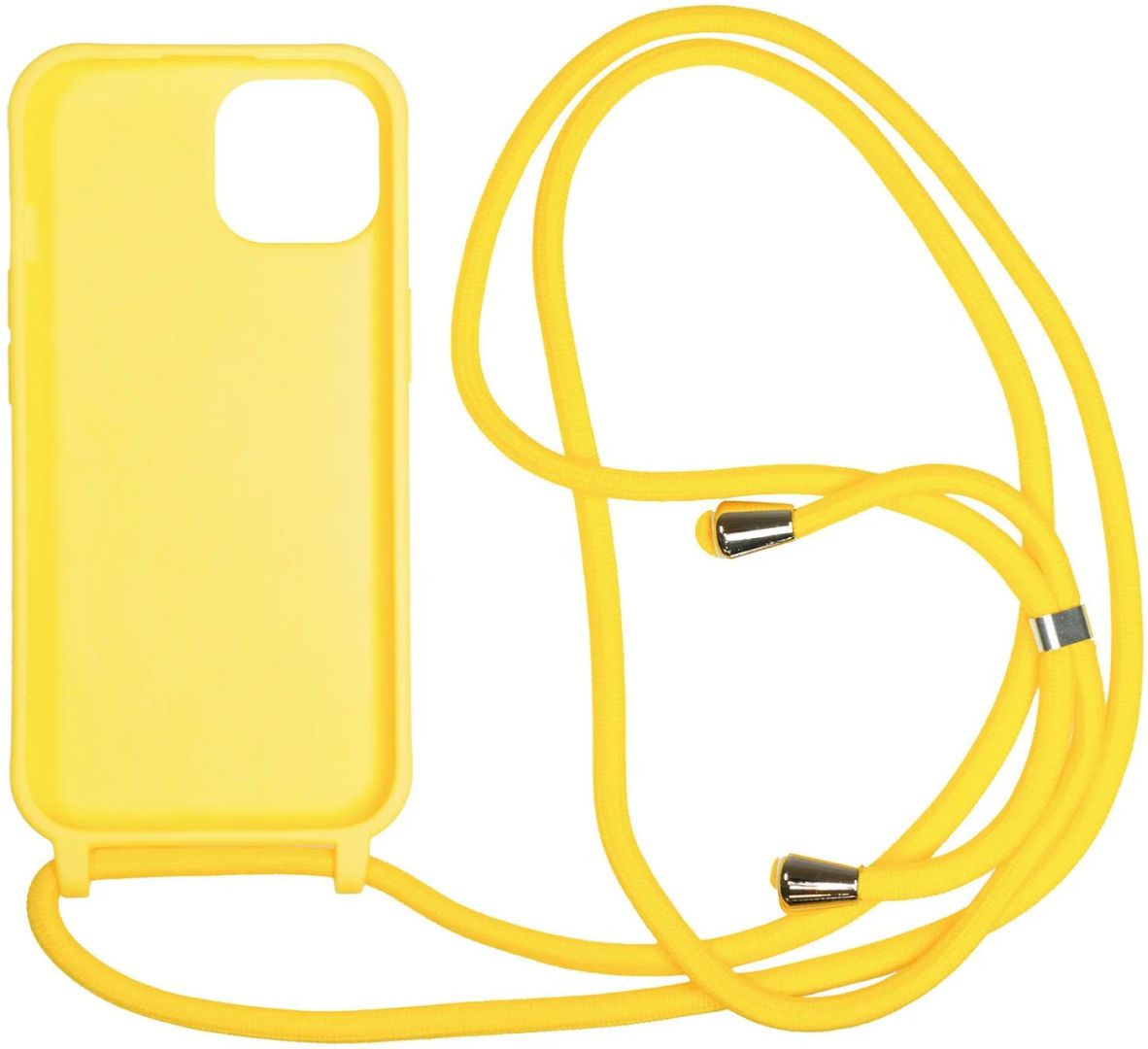 Mobile Origin Lanyard Case iPhone 15 Yellow