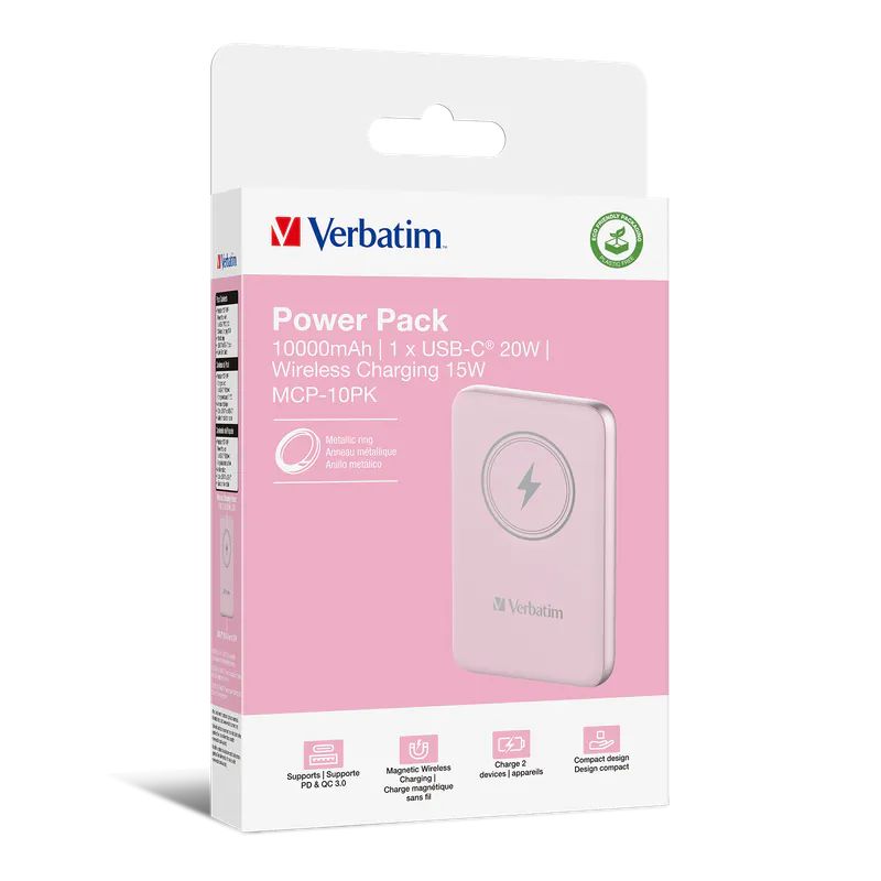 Verbatim 5000mAh PowerBank Pink