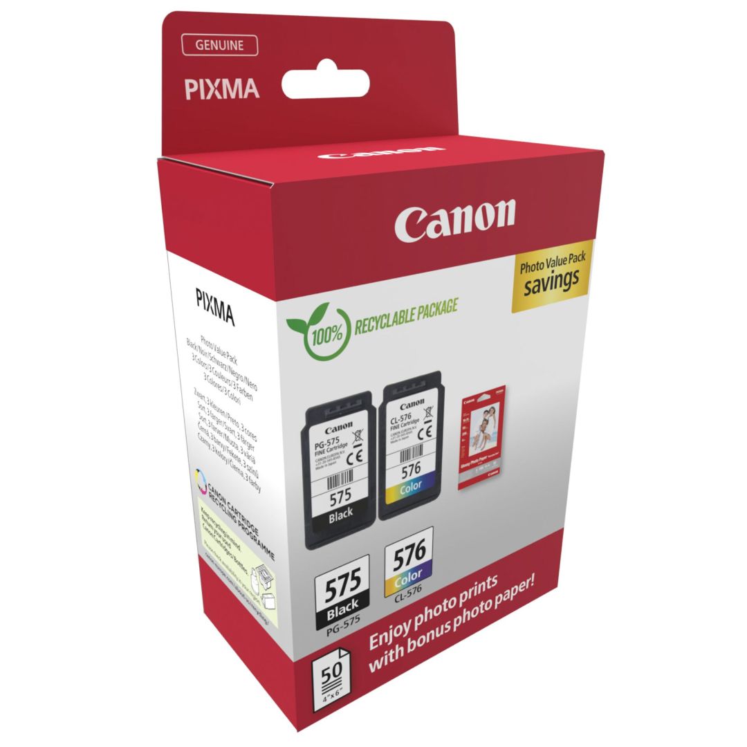 Canon PG-575/CL-576  Photo Value Pack tintapatron