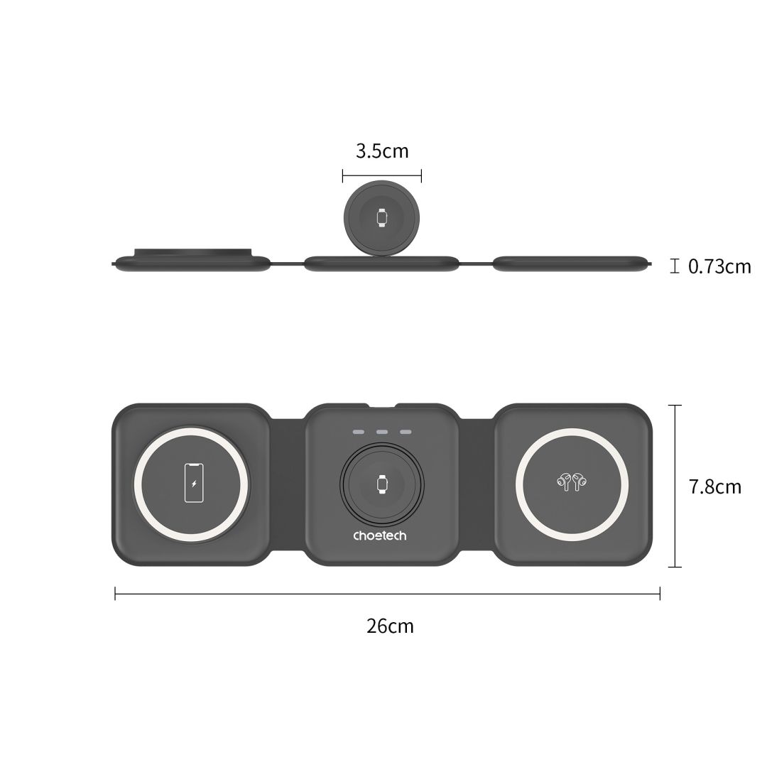 Choetech  T588-FBK Wireless Charger Black