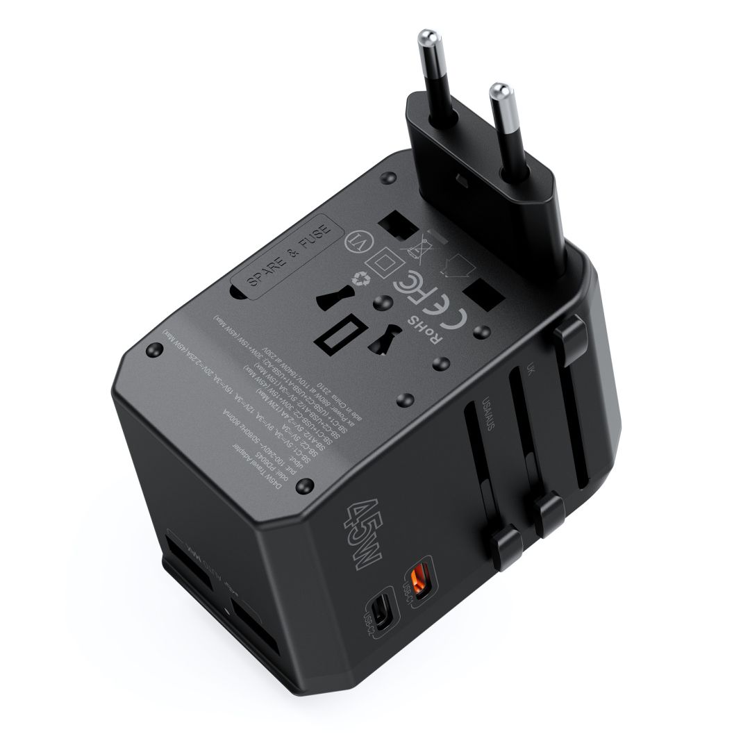 Choetech  PD6045 Travel Charger Black