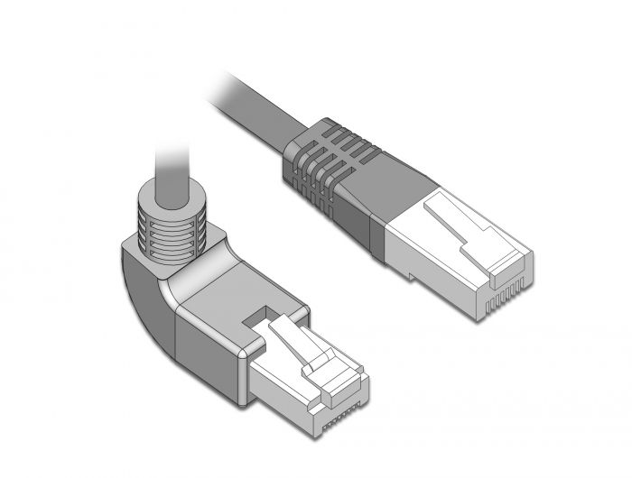 DeLock CAT6 S-FTP Patch Cable 0,5m Grey