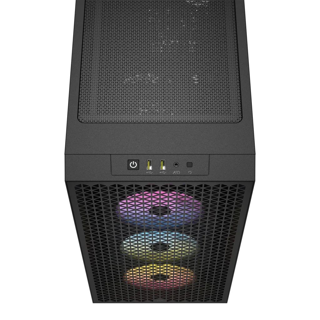 Corsair 3000D RGB Airflow Tempered Glass Black