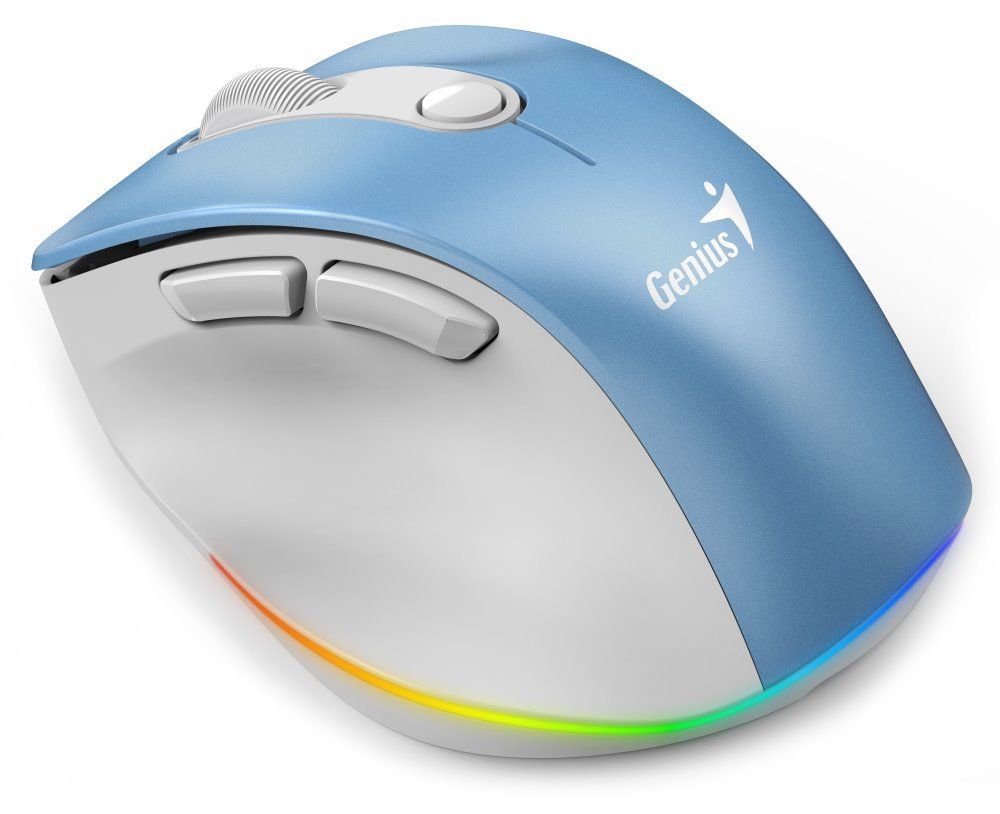 Genius Ergo 9000S Pro Wireless mouse Light Blue