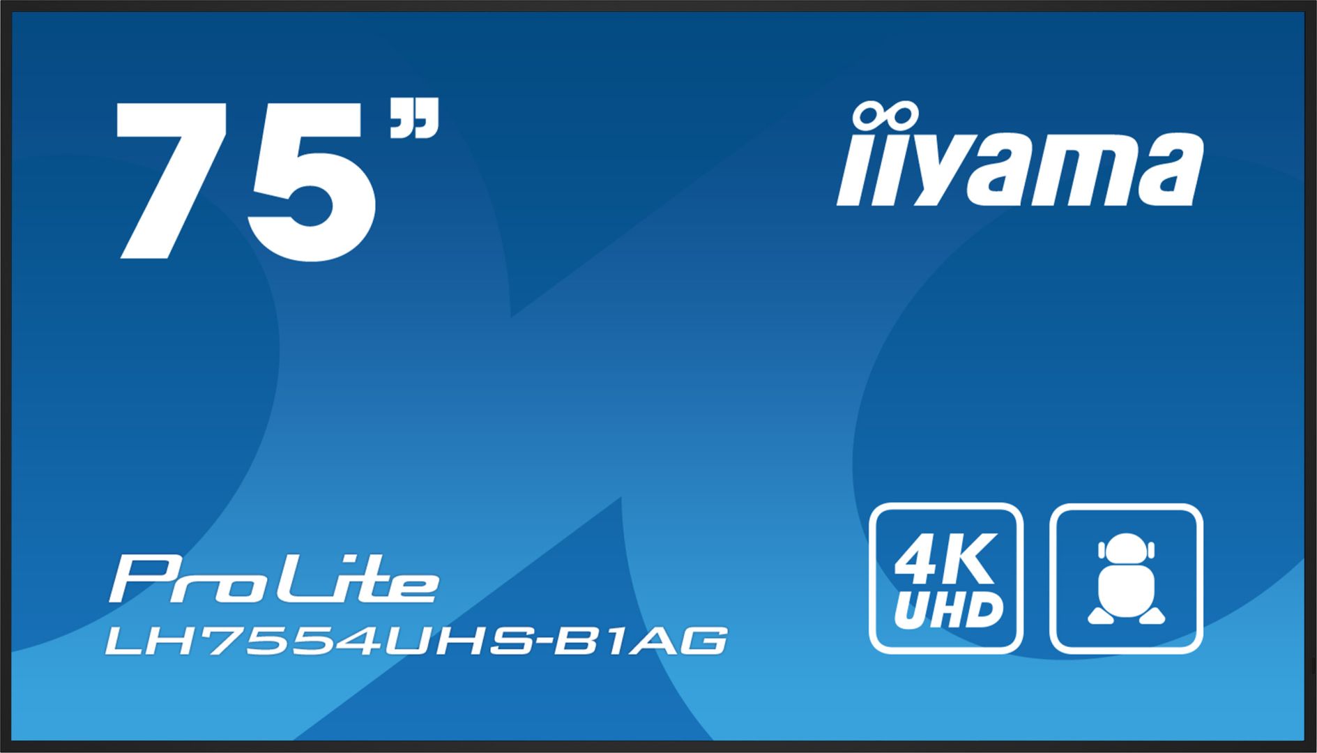 iiyama 75" ProLite LH7554UHS-B1AG IPS LED Display