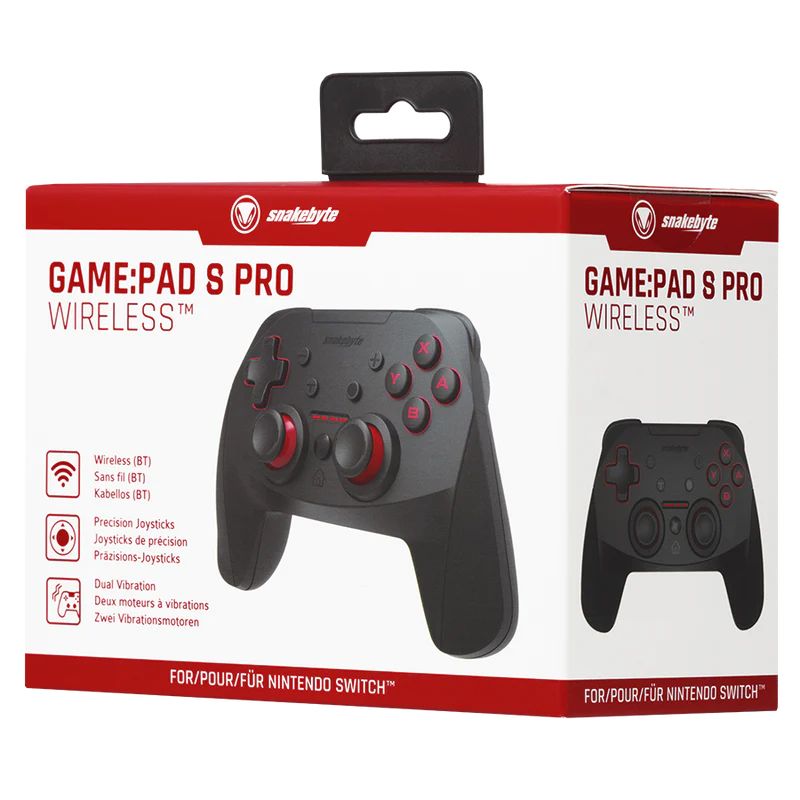 snakebyte Game:Pad S Pro Wireless Gamepad Black