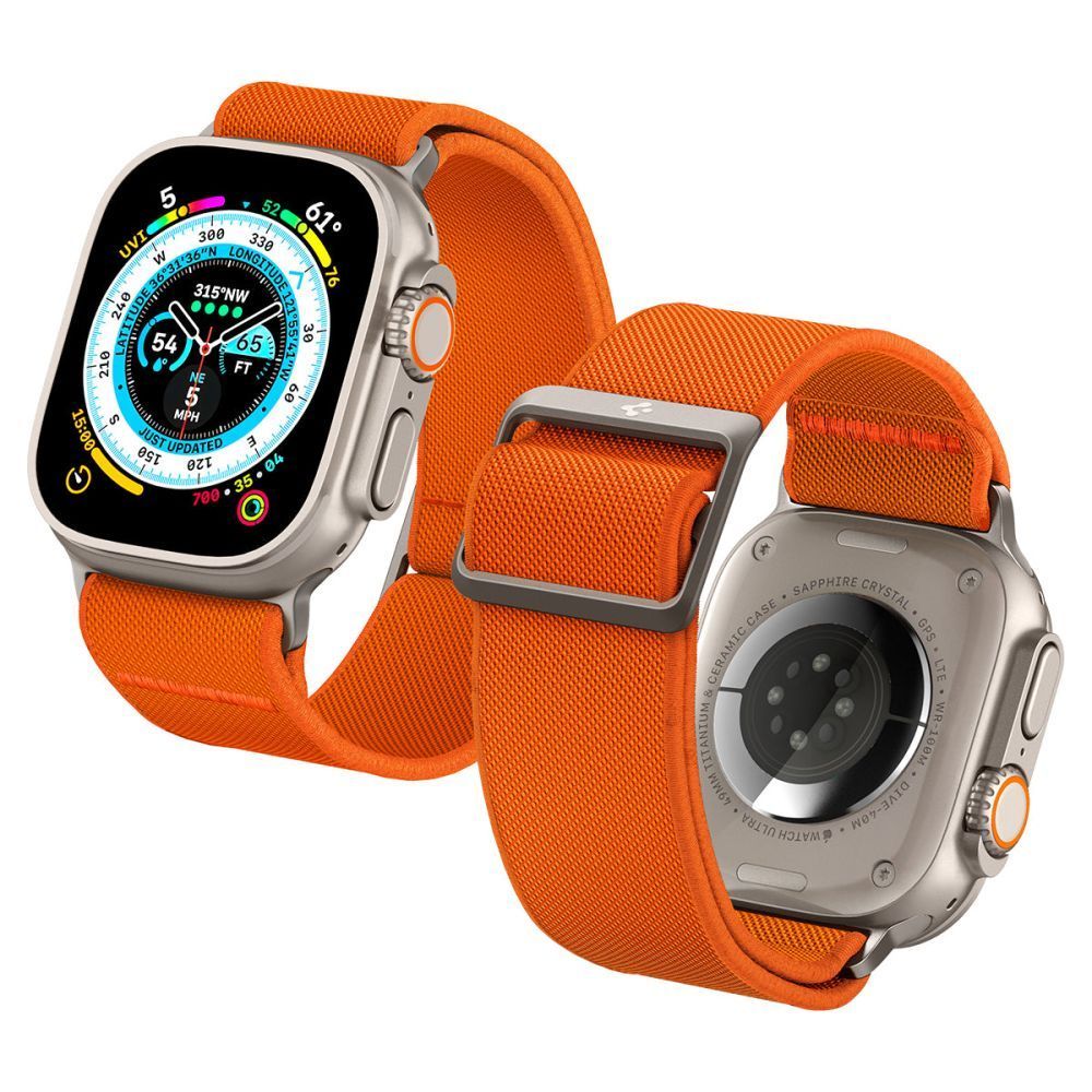 Spigen Lite Fit Ultra Apple Watch 49mm/45mm/44mm/42mm Orange