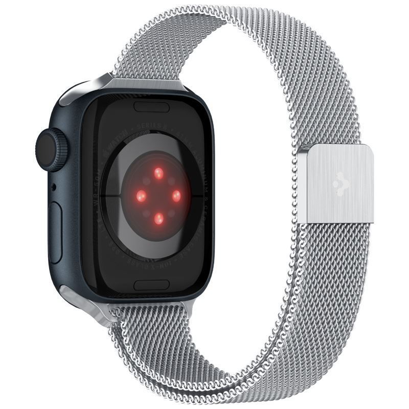 Spigen Metal Fit Apple Watch 41mm/40mm/38mm Silver