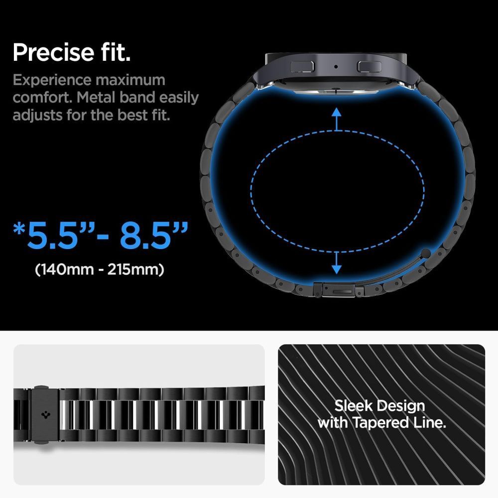 Spigen Modern Fit 316L Band Samsung Galaxy Watch6 44m Black