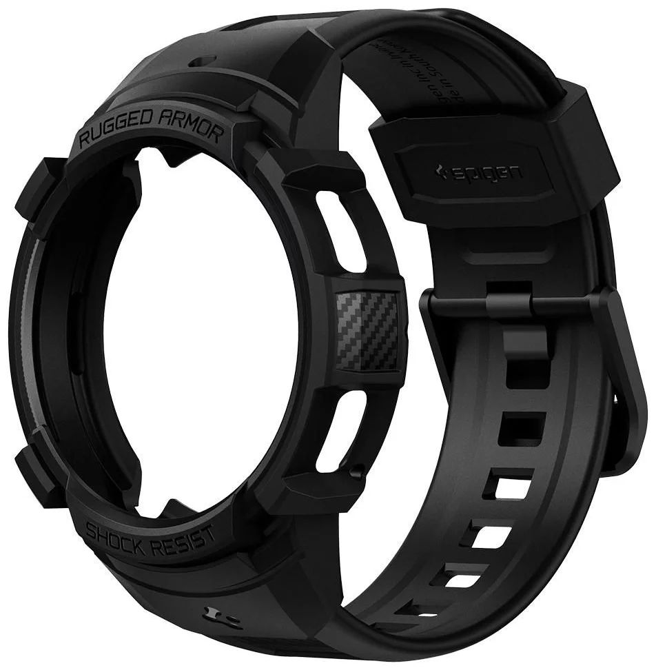 Spigen Rugged Armor Pro Samsung Galaxy Watch 4 Classic Black