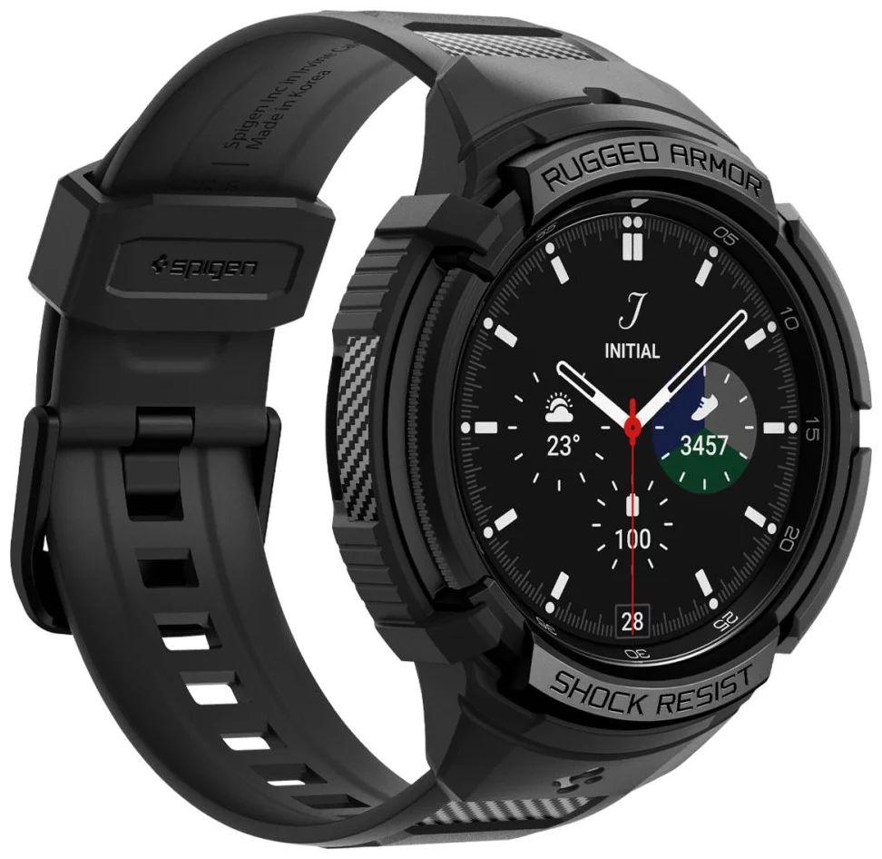 Spigen Rugged Armor Pro Samsung Galaxy Watch6 Classic 43mm Black