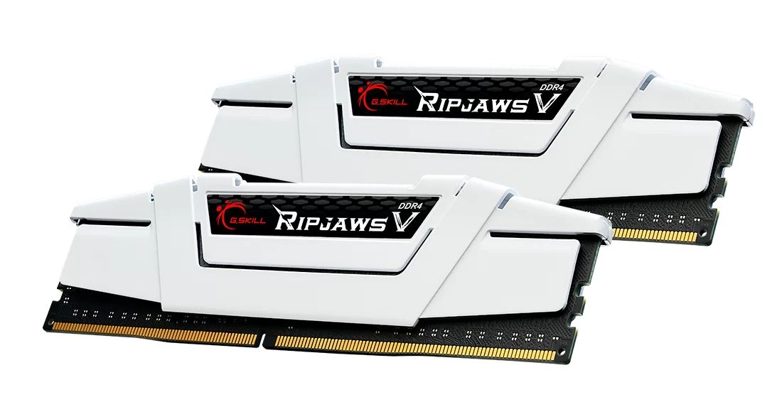 G.SKILL 32GB DDR4 3600Mhz Kit(2x16GB) Ripjaws V White