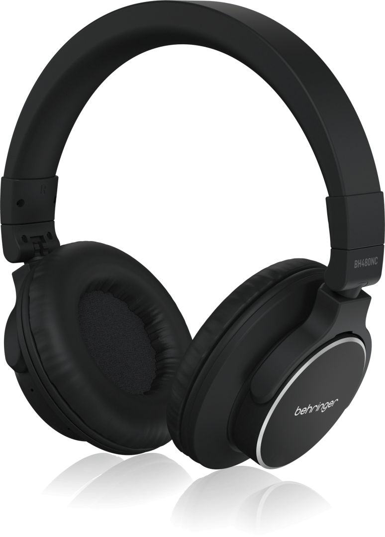 Behringer BH480NC Premium Reference-Class Headphones with Bluetooth Connectivity and Active Noise Cancellation Black