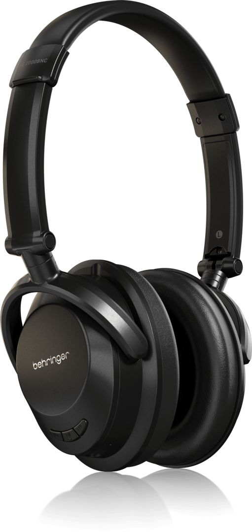 Behringer HC 2000BNC Wireless Active Noise-Canceling Headphones with Bluetooth Connectivity Black