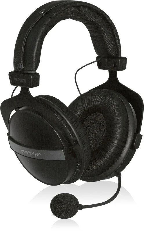 Behringer HLC660U USB headphones with built-in microphone Black