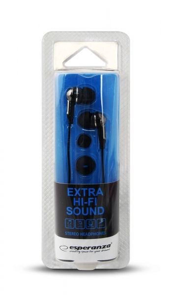 Esperanza EH125 Stereo Earphones Grey