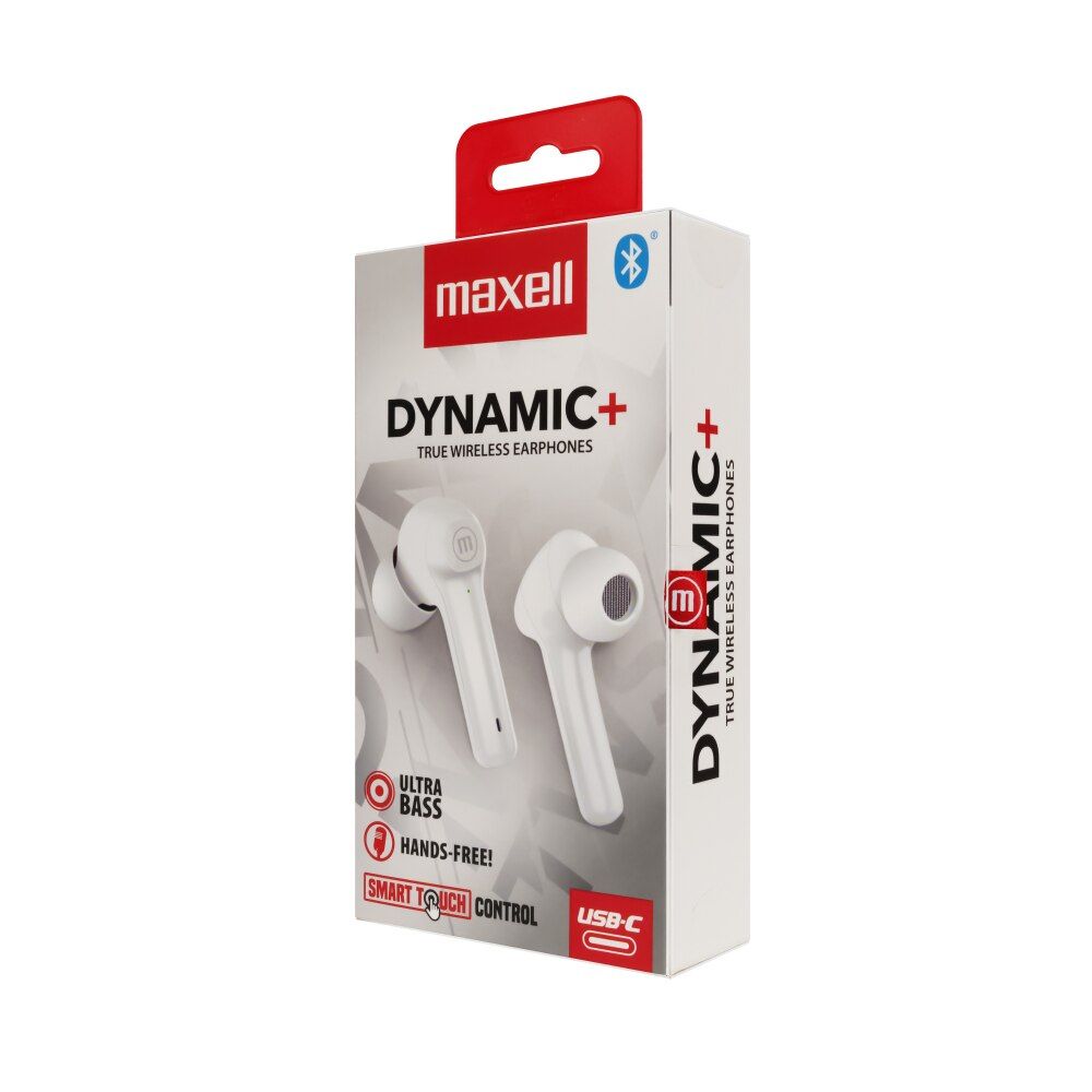 Maxell Dynamic+ Bluetooth Headset White