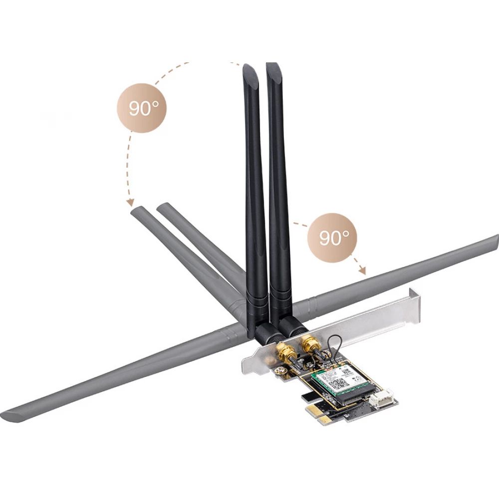 Cudy AX5400 Tri-Band Wi-Fi 6 PCIe Adapter