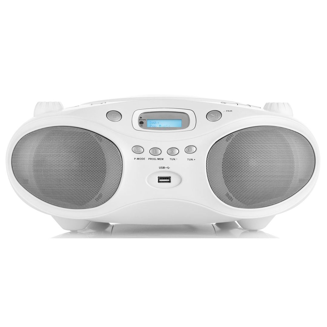 JVC RD-E661W-DAB Boombox White