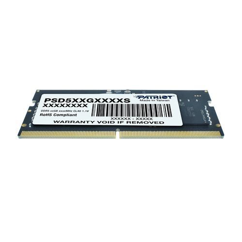 Patriot 16GB DDR5 5600MHz SODIMM Signature Line Black