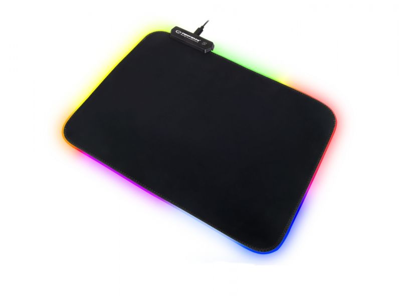 Esperanza Zodiak RGB Illuminated Gaming Egérpad Black