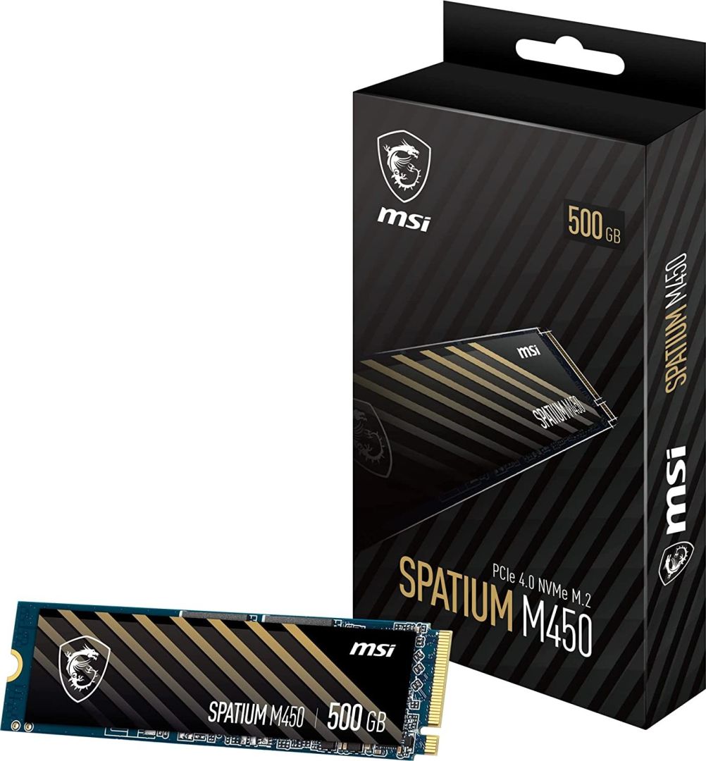 Msi 500GB M.2 2280 NVMe Spatium M450