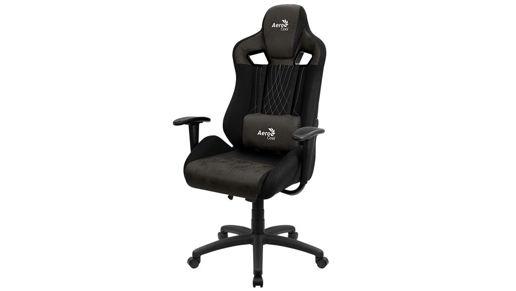 Aerocool Earl AeroSuede Gaming Chair Black