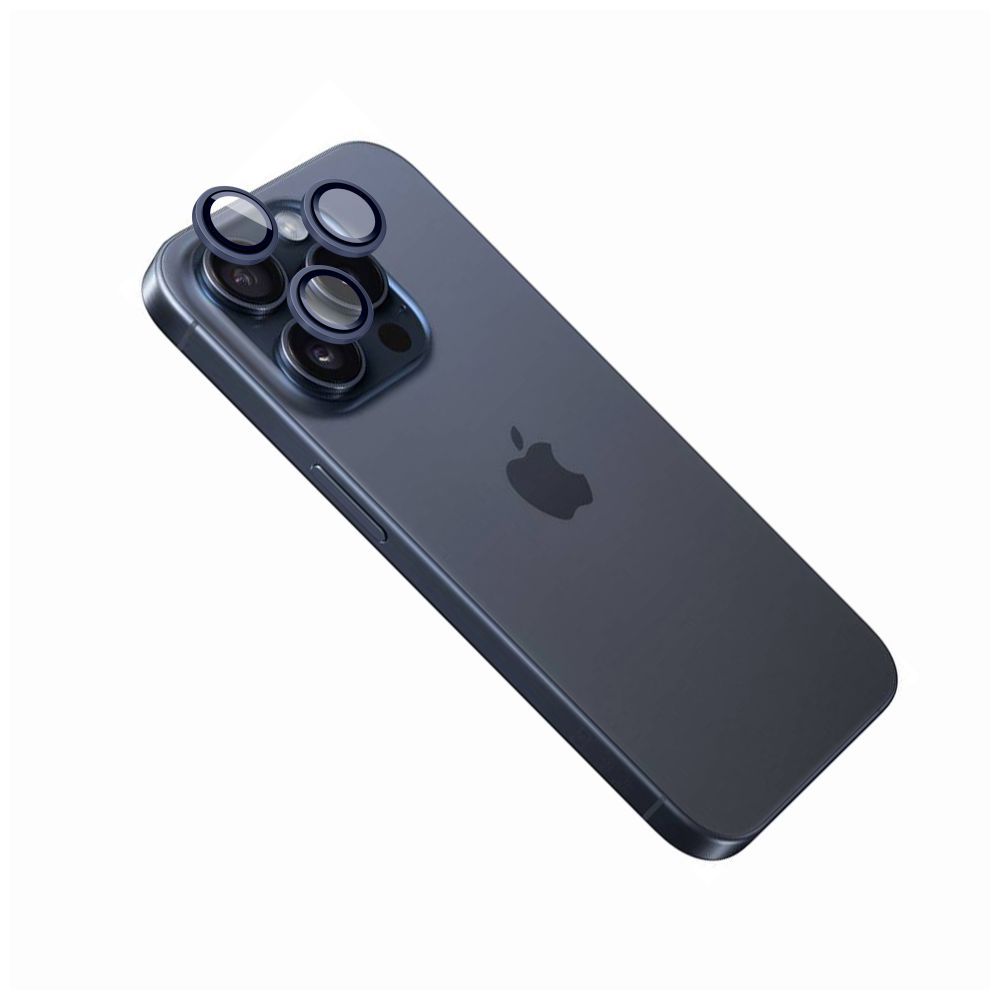 FIXED Camera Glass for Apple iPhone 15 Pro/15 Pro Max Dark Blue