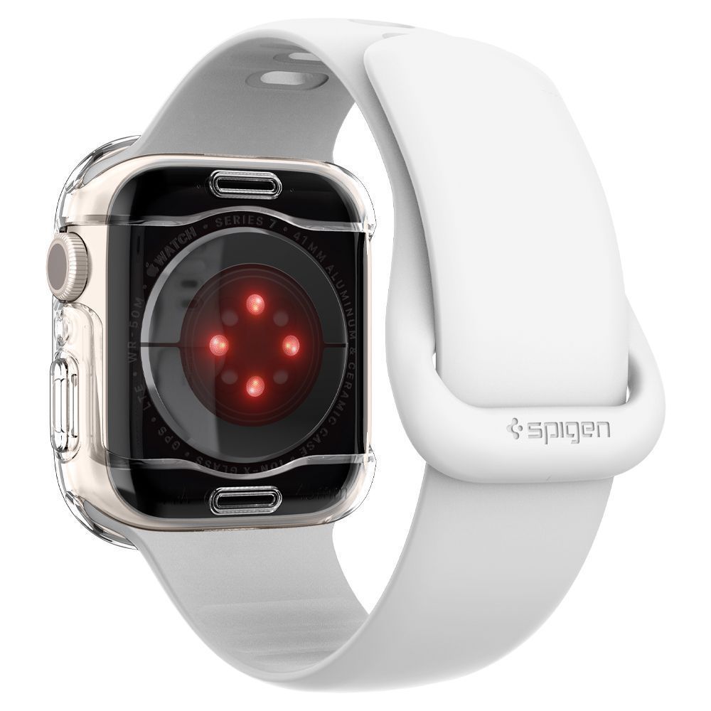 Spigen Ultra Hybrid Apple Watch 9/8/7 41mm Crystal Clear