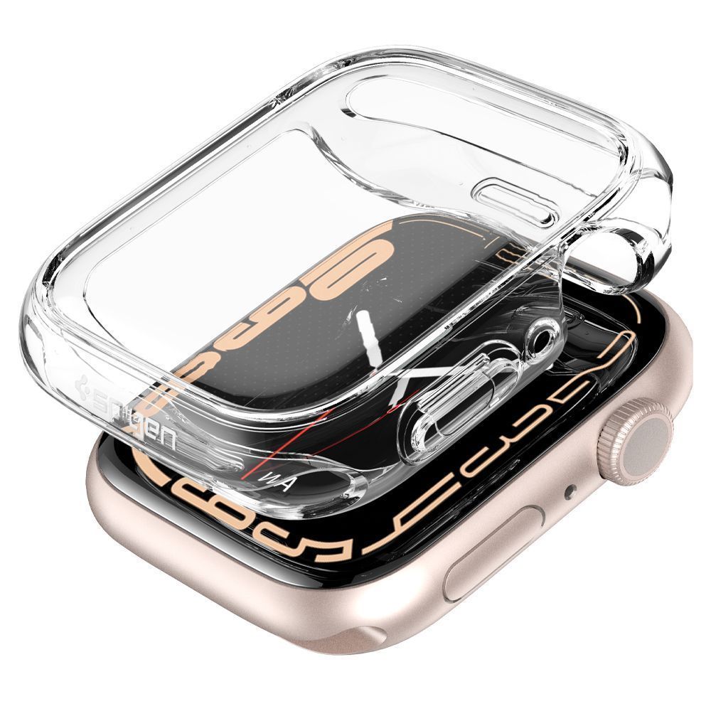 Spigen Ultra Hybrid Apple Watch 9/8/7 41mm Crystal Clear