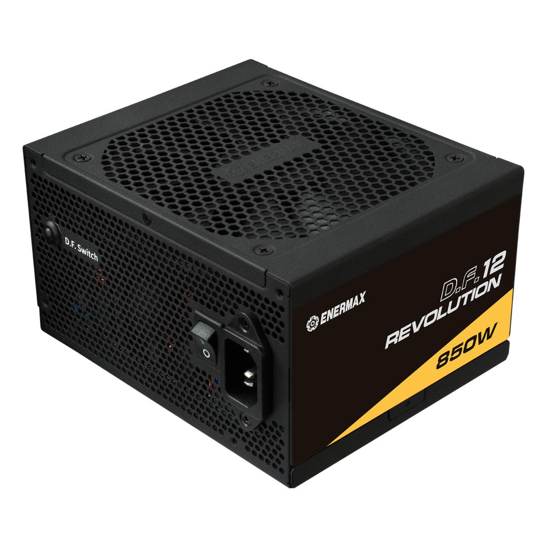 Enermax 850W 80+ Gold Revolution D.F.12 Black ATX 3.1