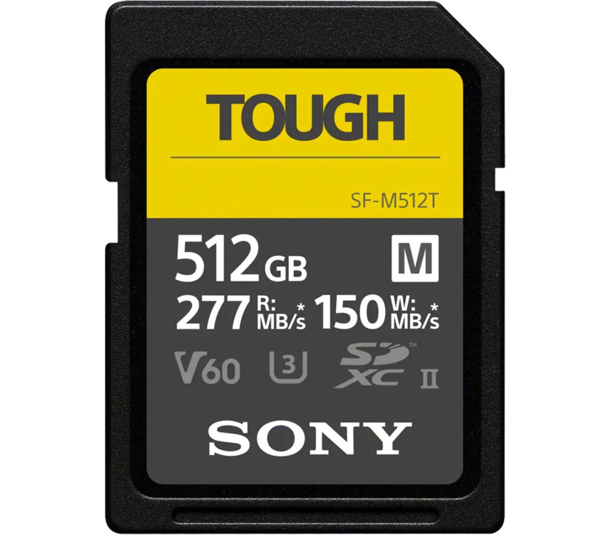 Sony 512GB SDXC Tough M UHS-II CL10 U3 V60