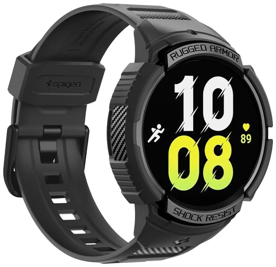 Spigen Rugged Armor Pro Samsung Galaxy Watch6 44mm Black