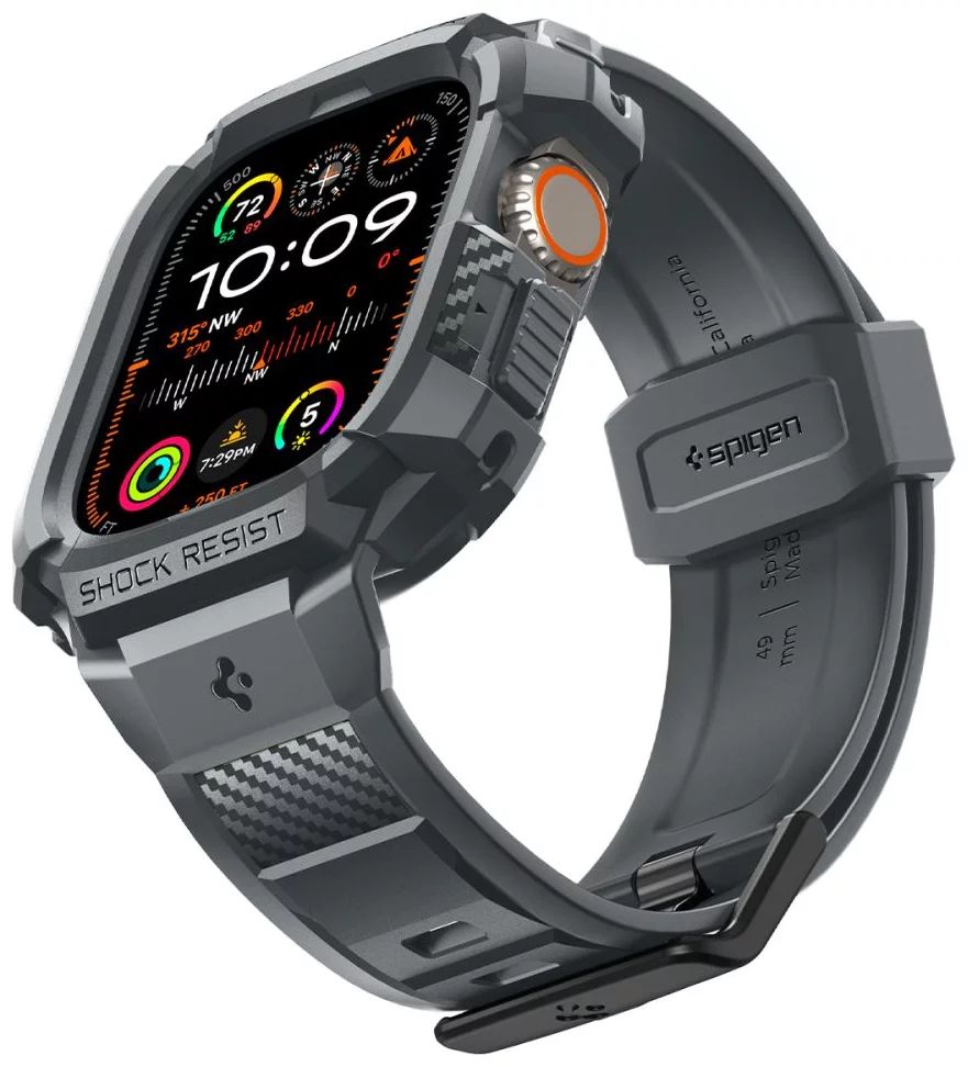 Spigen Rugged Armor Pro Apple Watch Ultra 2/1 49mm Dark Gray